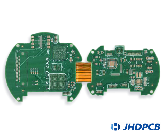 Ten-layer HDI-flex-rigid board