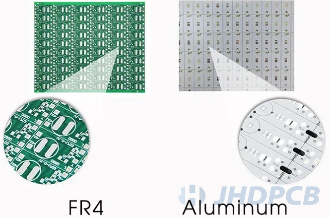 FR4-PCB VS aluminum-PCB