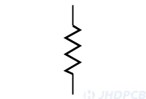 Fixed resistor (USA) Symbol