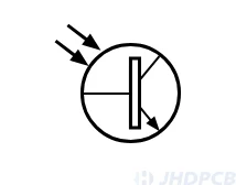 NPN bipolar phototransistor