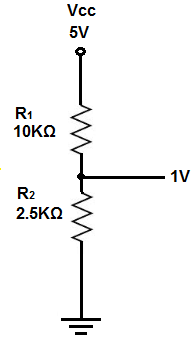 5V input voltage but require an output voltage of only 1V