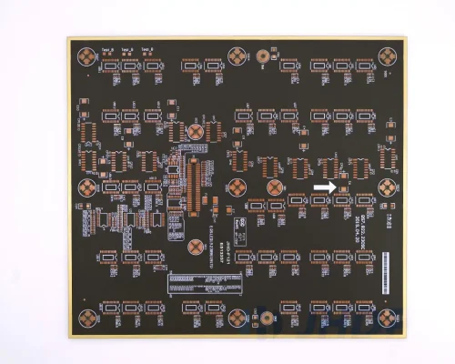 HDI PCB-High TG FR4-6 layers 1 Step-Immersion Gold-HD LED display -1