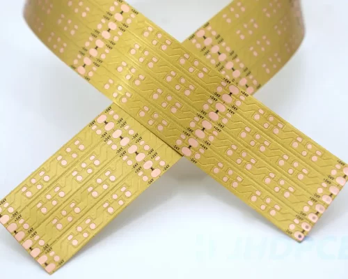 flexible pcb-PI-golden color-osp-LED Lighting-3-bendable