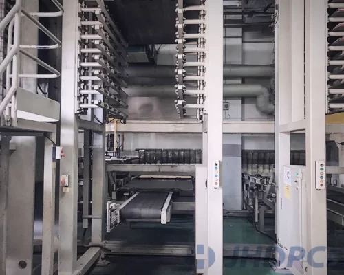 Large pressing equipment - two hot and one cold
